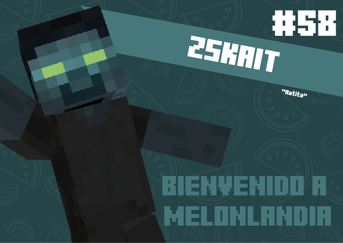 EventsMelon's tweet image. Domer

¡Le damos la bienvenida al quincuagésimo octavo participante de MelonLandia!

#58 @zSkait 👻