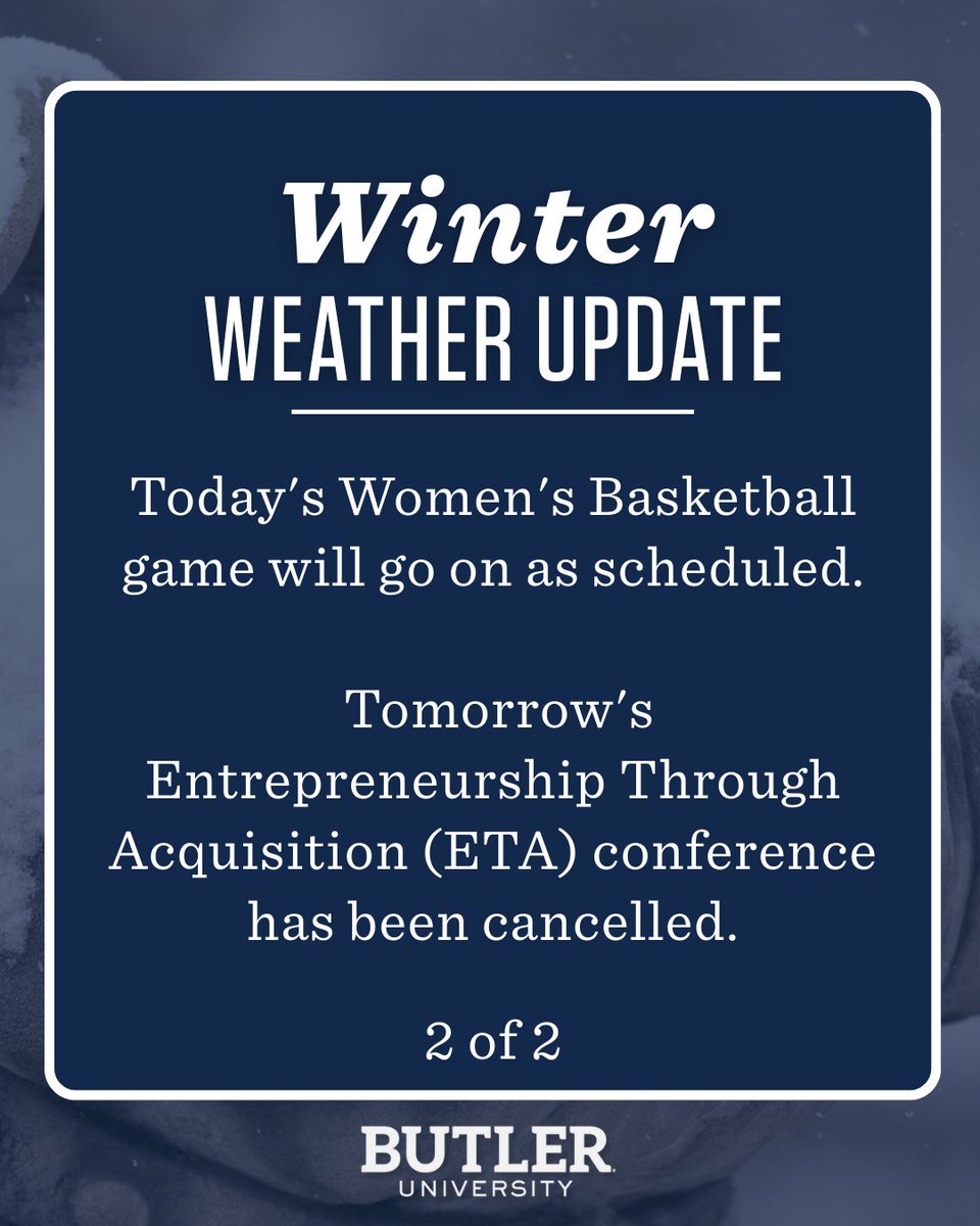 butleru's tweet image. Please refer to your email for more information. ❄️