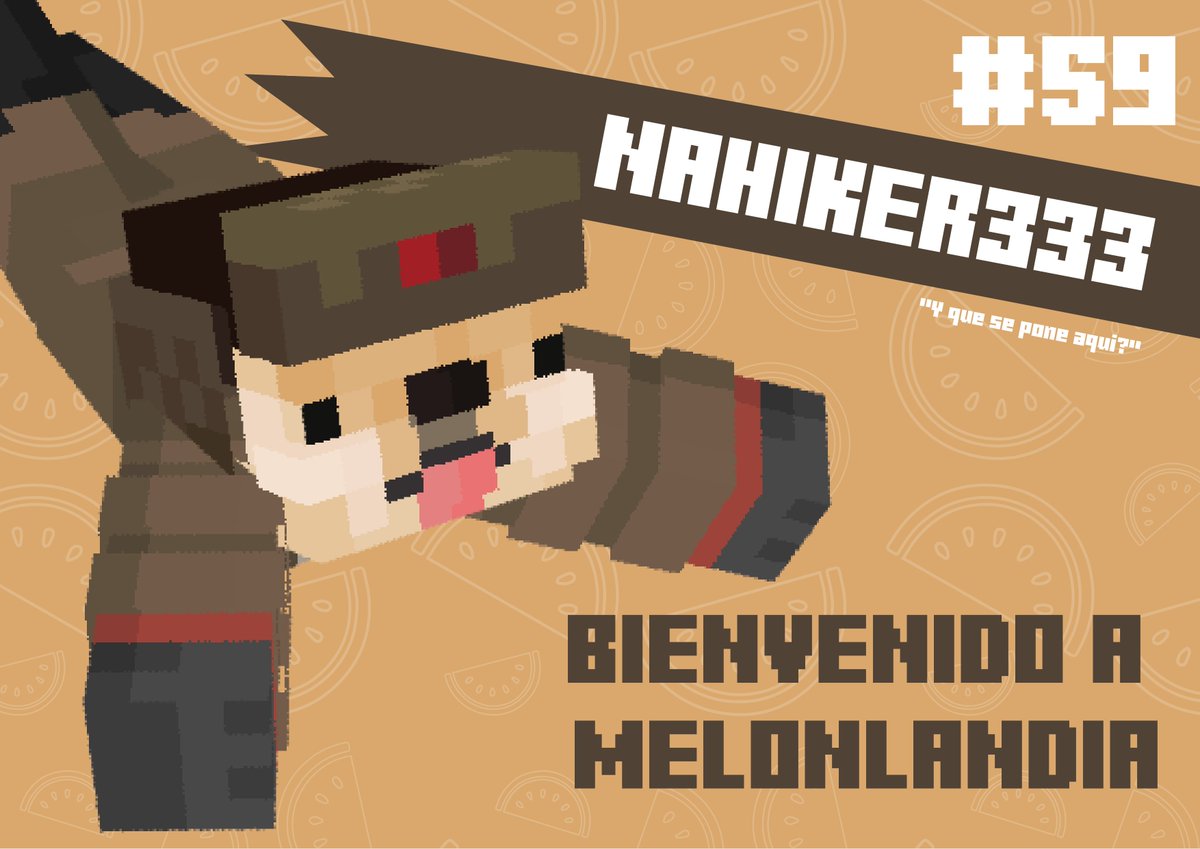 EventsMelon's tweet image. El caídas locas, no sabe como saltar todavia. Para rematar le robaron la cuenta. 

¡Le damos la bienvenida al quincuagésimo noveno participante de MelonLandia! 

#59 @3Nahiker84140 🐶