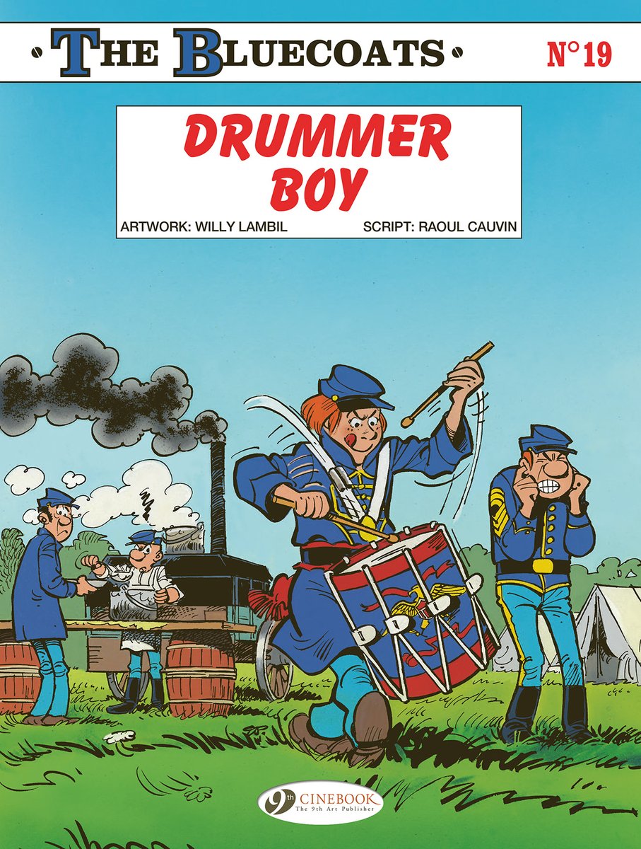 The Bluecoats 19: Drummer Boy - OUT NOW!

When a too young boy enlists, encouraged by Chesterfield, Blutch disapproves, sparking a rift between them.

Cynicism clashes with devotion amid Civil War chaos -side-splitting humor &amp; razor-sharp wit!

Charge &amp; grab it TODAY!