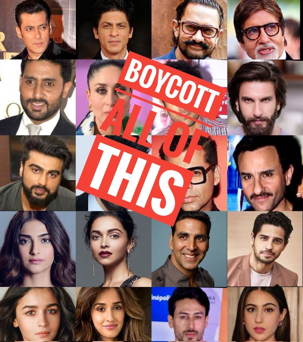 No Sushant No Bollywood 

#BoycottBollywood 💯

Hate these bullyDawoodians!