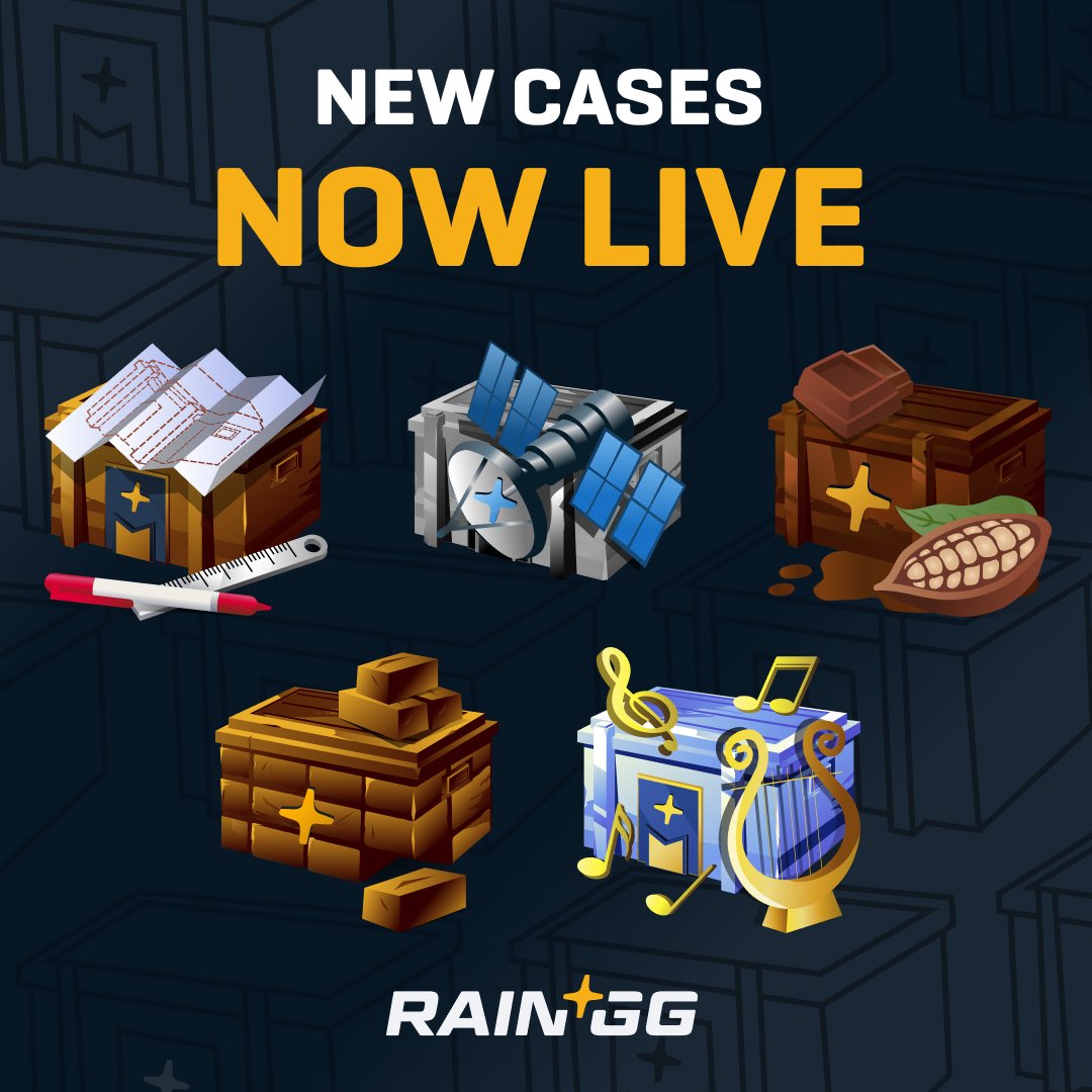 raindotgg's tweet photo. New cases are out — go check them out now! ☔️

Repost for a chance to win 100🪙! https://t.co/x69uphl1r8