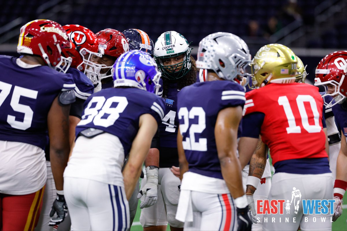 Rock_Athletics's tweet photo. FB: Joe Cooper putting in the work at the @shrinebowl practices this weekend. https://t.co/DkjrSjuQhg