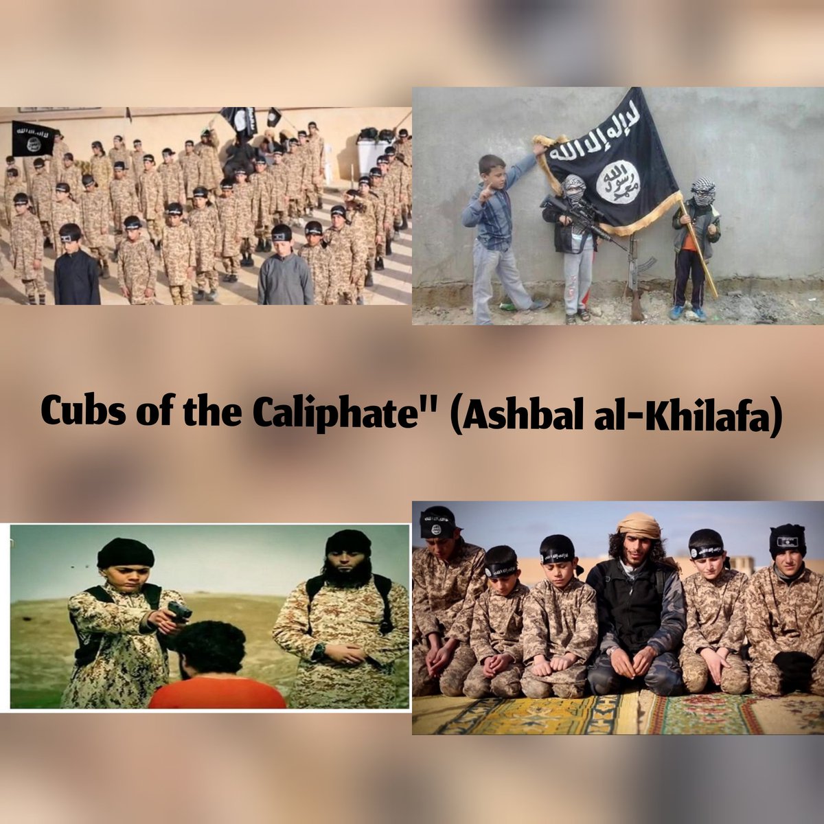 Ukrainene's tweet photo. Who were those teenagers and children detained in the Alaqtan prisons alongside other ISIS terrorists?

ISIS referred to them as the 'Cubs of the Caliphate,' and the organization even used these children to carry out numerous killings and executions of its opponents. Now, Saudi Arabia, Qatar, Turkey, and the terrorist Jolani are attempting to blame the Kurds for imprisoning these youth. In an act of boasting and seeking legitimacy, they are releasing these dangerous terrorists—who are like ticking time bombs—back into society.

Cubs of the Caliphate" (Ashbal al-Khilafa) is a term used to describe the children and youth who were raised or recruited by the Islamic State (ISIS) and received extremist military and ideological training. Through them, the organization sought to form a new generation of fighters who were fully loyal to the ideology of the so-called "Caliphate."
