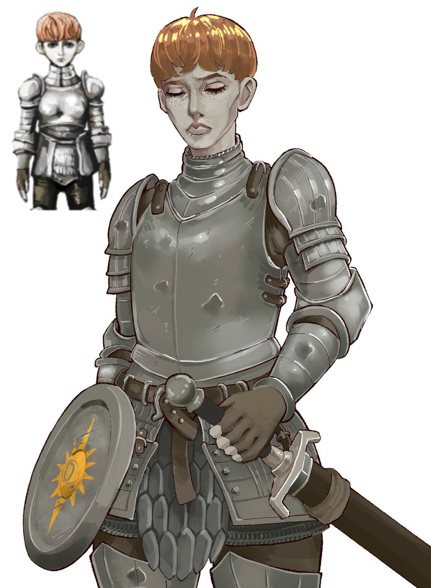 ramen_broken's tweet image. some d'arce while working on comms. #FearandHunger