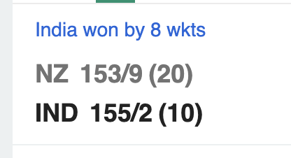 himadrigarg's tweet image. They played a T20, we played a T10. Same match, different time zones. #indvsnzt20 @Cricbuzz #NZvIND