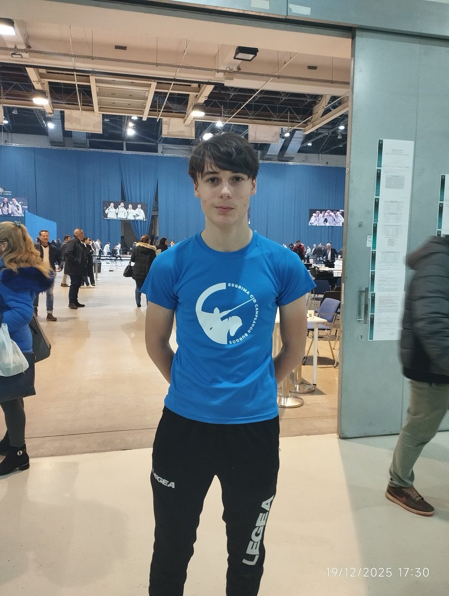 TORNEO ESPADA 
PALENCIA 25/01
 JIMENA MORAL                          15 
MARIAM APRIAMASHVILI  19 
MARIAM BANDZELADZE  25  
NANUKA LASHKARASHVILI  45  
CADETE SABLE EN POLONIA
GADEA PARAMO NOVENA POR EQUIPOS 
individual 82 
CAM DE HUNGRIA m17 SABLE
JAVIER GARCIA 19 PLATA EQUIPOS