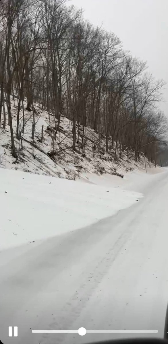 Pendleton County, WV Emergency Manager is reporting sleet avalanches across the county. Feet of sleet falling off the mountain side into lanes of travel #WVwx