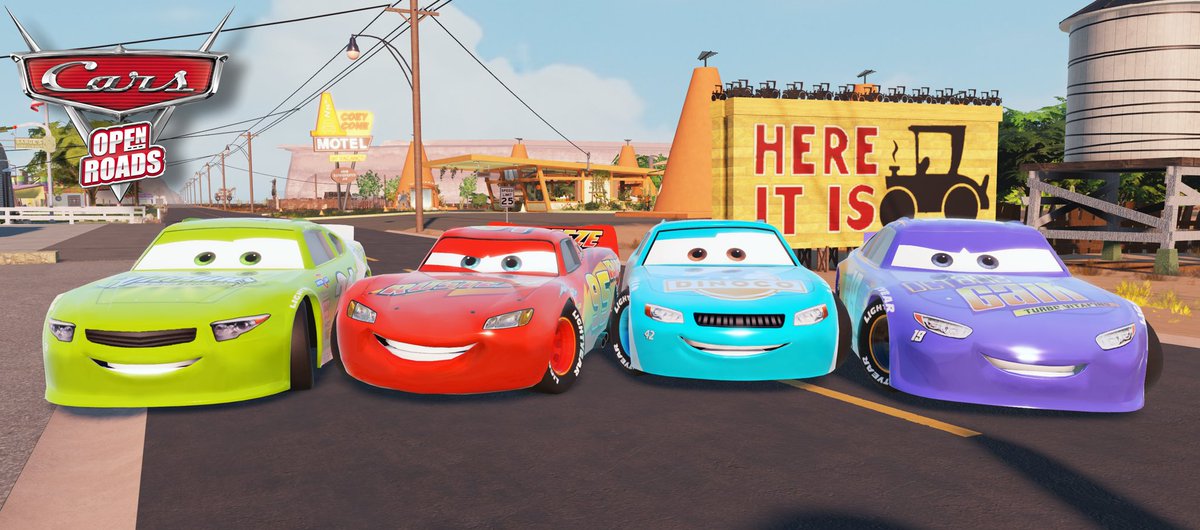 Cars Open-Roads tweet media