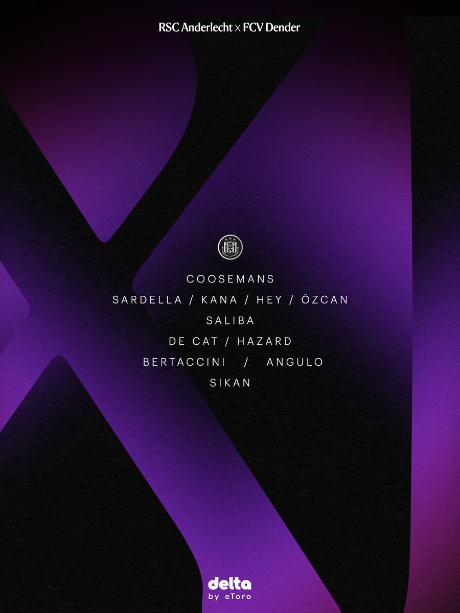 rscanderlecht's tweet image. Les joueurs. 🟣⚪️ #ANDDEN