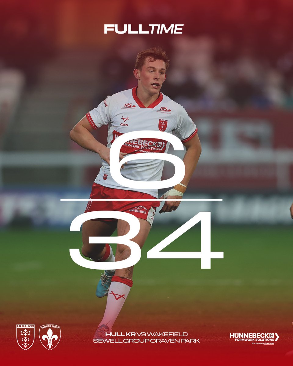 hullkrofficial's tweet image. Defeat in our first run out of the season.

#UpTheRobins🔴⚪️