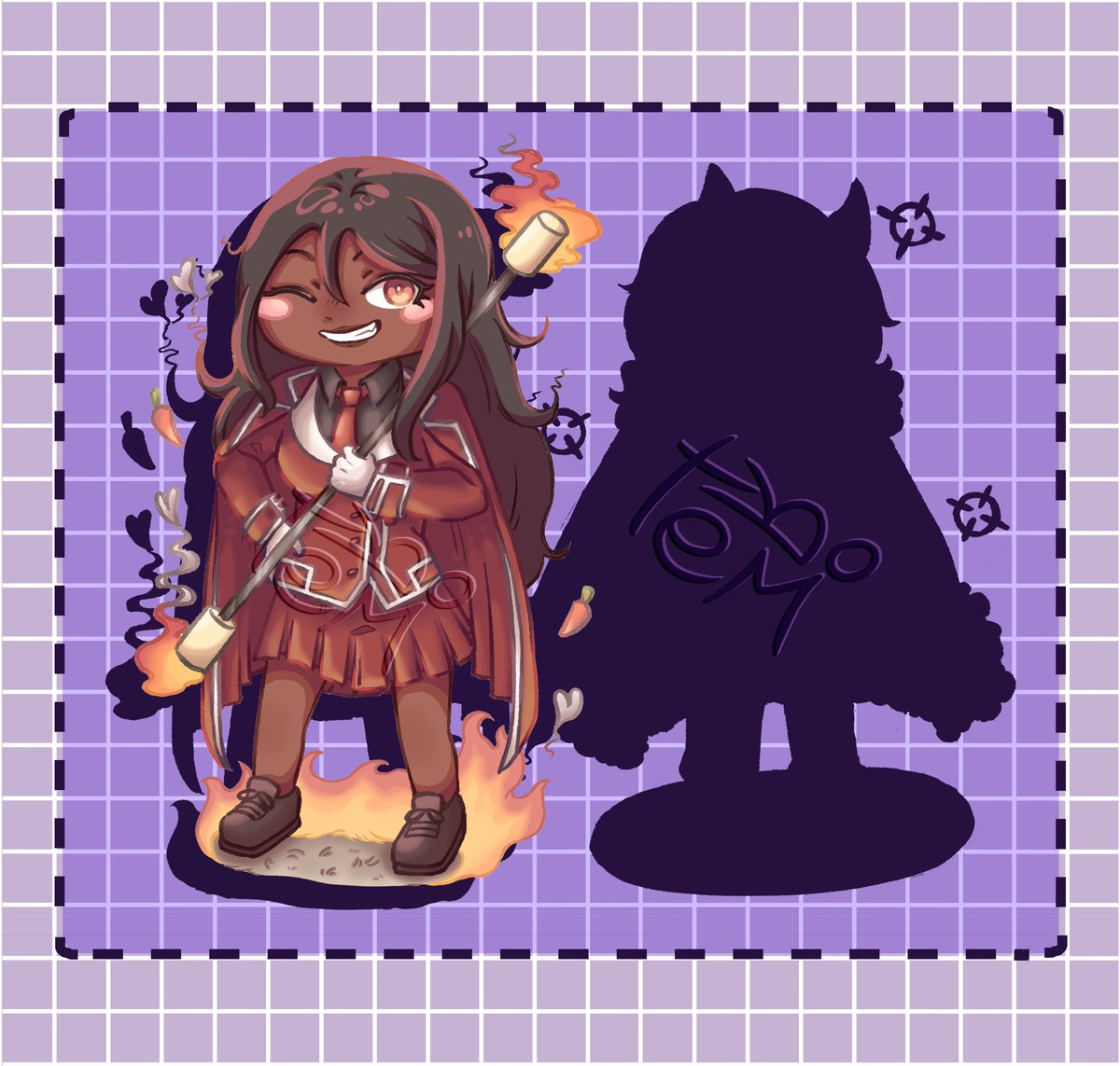 TermoKoot's tweet photo. Watazaki keychain designs! I only finished Watari in the end, but i had the sketch and lineart for Okazaki 🧡🤍
#tetrotwt #tetropink #watazaki https://t.co/ohqWh5eKpP
