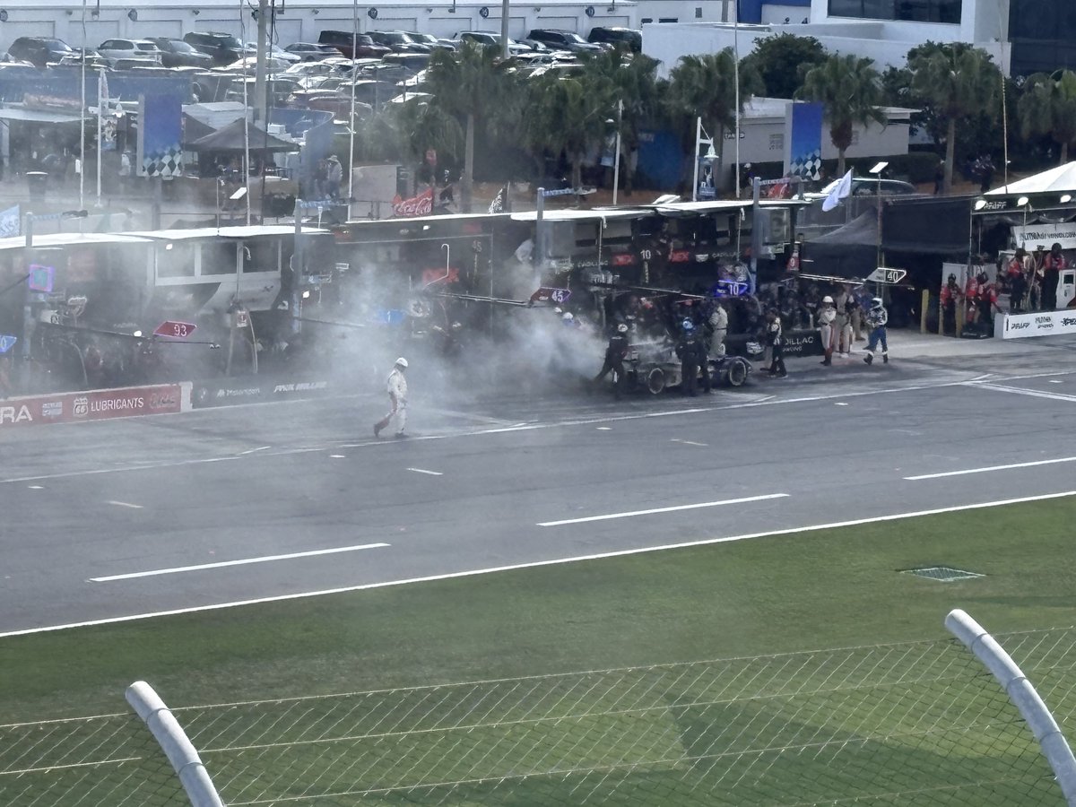 He’s done for the day ⁦<a href="/Rolex24Hours/">Rolex 24 Hours</a>⁩ ⁦<a href="/IMSA/">IMSA</a>⁩