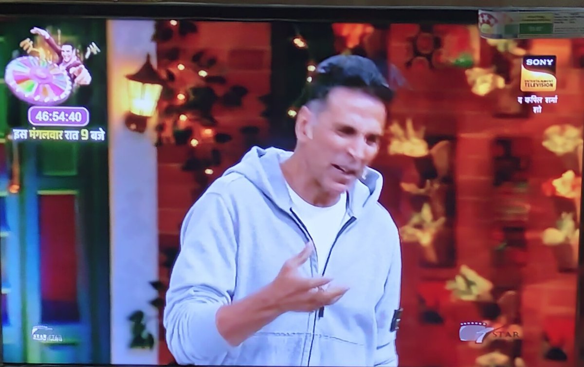 Height of OVER-CONFIDENCE beyond his worth &amp; getting away with it, perhaps coz of establishment support &amp; overdriven ambition, is this person. He is most of the time all over TV progs. Matlab SRK, Aamir Khan, Salman Khan....others are of no consequence in the stardom hierarchy?