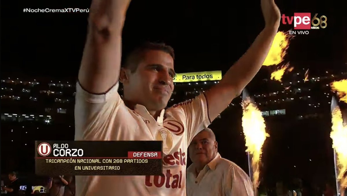 Este SEÑOR ha vivido ayer su 10ma Noche Crema. Estamos ante un HISTÓRICO muchachos. Y esas lágrimas son un mensaje 🥹

👤 Aldo CORZO ⭐️⭐️⭐️