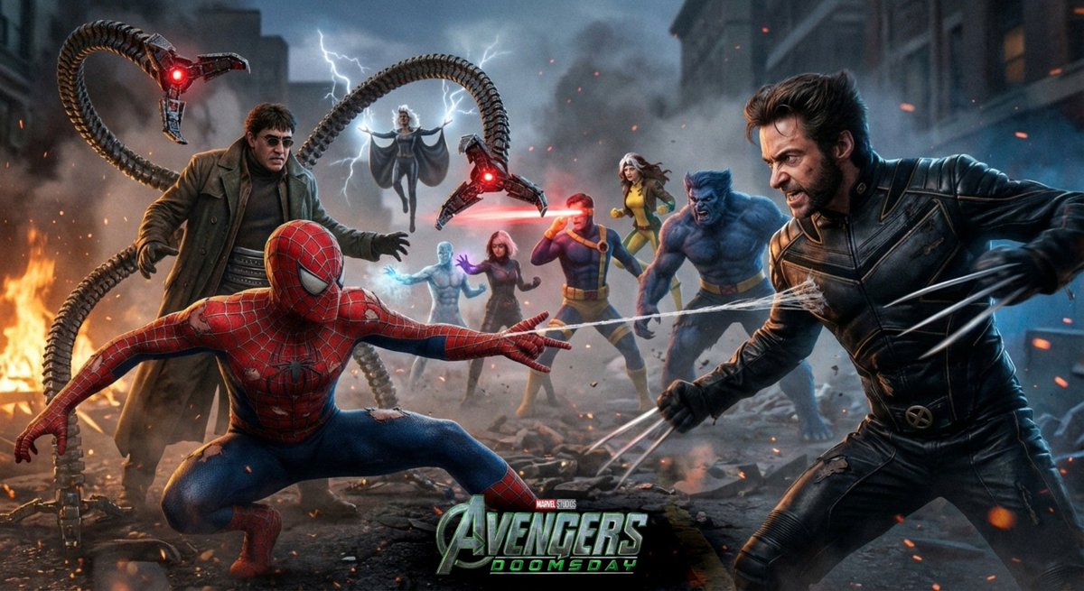 Earth616Decoded's tweet image. 🚨 EXCLUSIVE: Why Does Tobey Maguire’s Spider-Man Fight the X-Men (Especially Wolverine) in Avengers: Doomsday? 🚨 

According to Recent reports, Avengers: Doomsday opens with an Incursion between two universes: X-Men world and Tobey Maguire’s Spider-Man universe (Earth-96283).…