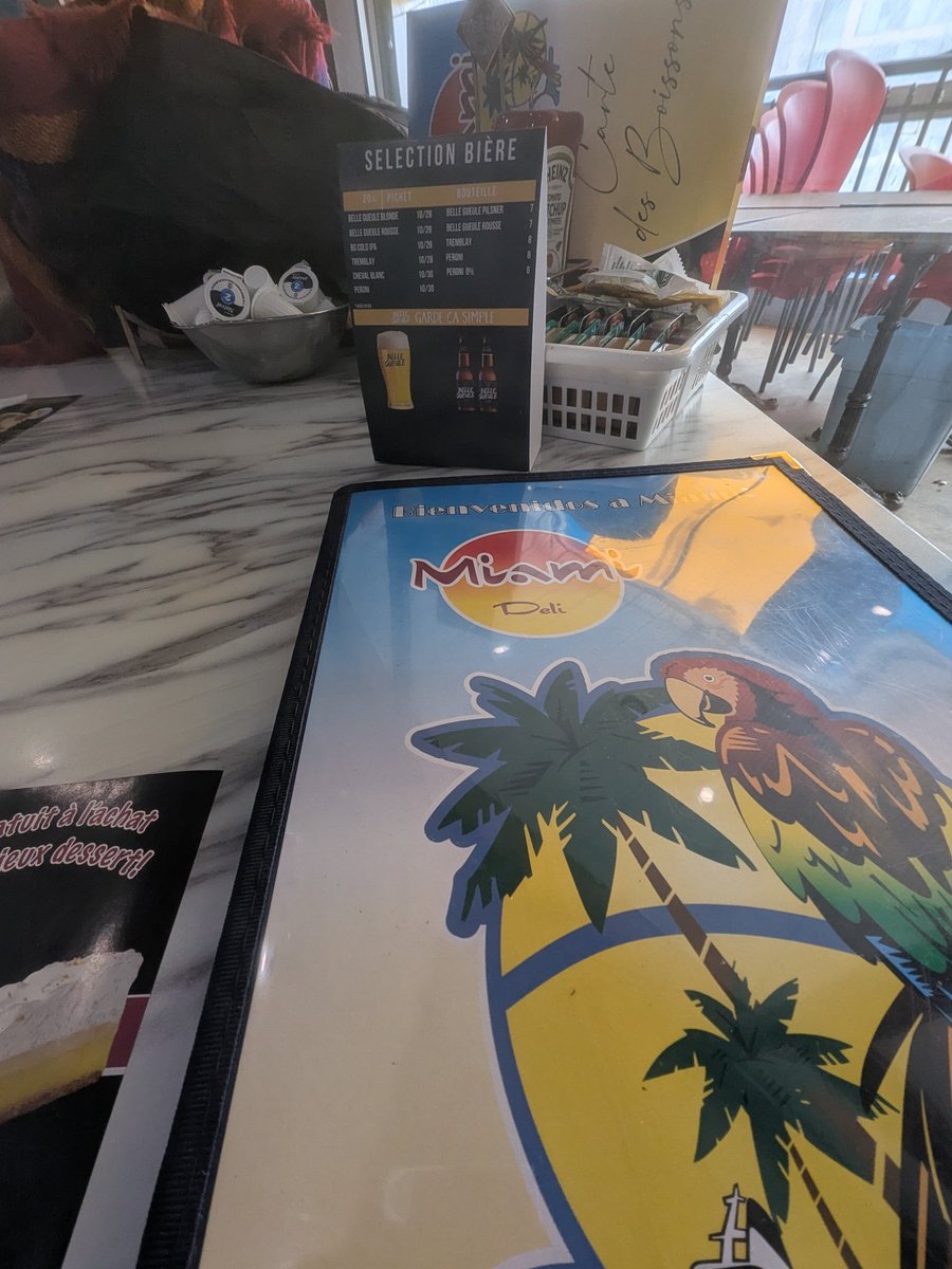 Quand il fait -30, la meilleure chose à faire est d'aller à Miami!