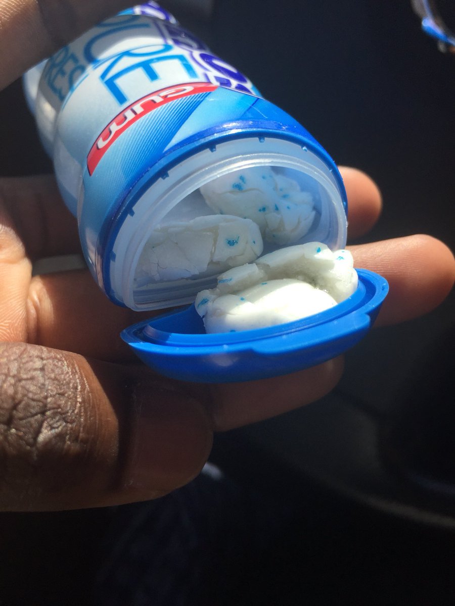 ResilienceX3's tweet image. someone broke into my car last night, nothing was stolen but they chewed all my gum and put it back in the container, this is a hate crime
