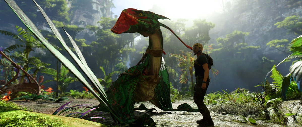 The story of someone whose avatar died, but her Ikran still recognizes her.