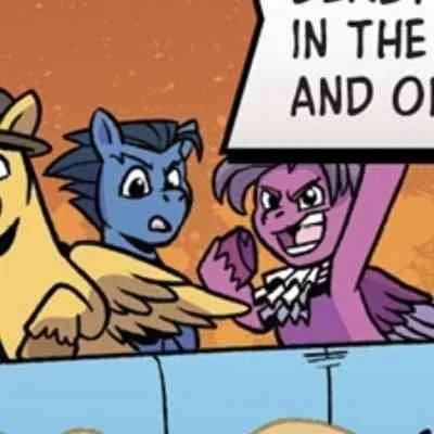 Never forgetting about the time these two were in a mlp comic book. 😭