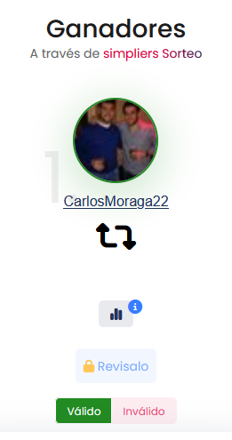 Ya tenemos ganador. 

El afortunado ha sido <a href="/CarlosMoraga22/">Carlos Moraga Lozano</a> 

¡Enhorabuena y a disfrutarlo!