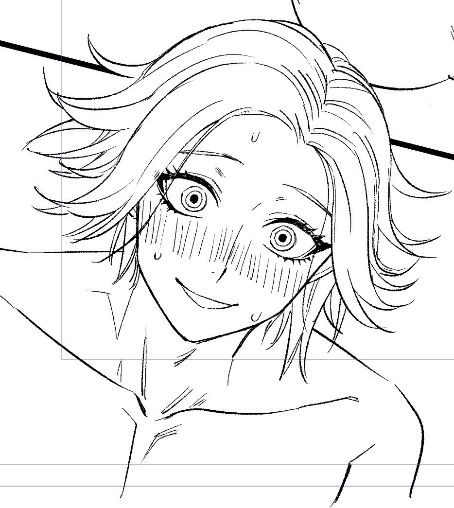 seiran_yoroz's tweet image. ハァハァ…ペン入れあと10pくらい…