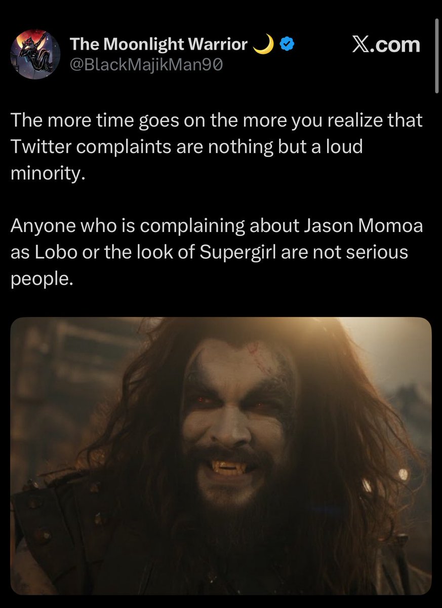 13 DC flops since Snyder left… and this guy thinks he’s part of the majority 😂😂

When Snyder comes back… these people are about to have a generational meltdown