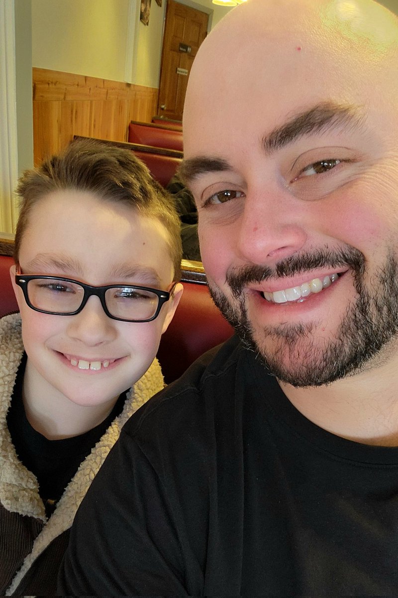 Little homie played so well in his double header soccer games yesterday. They were legit the most exciting games I've watched him play so far 😭 woke up early to shovel the snow and take him to breakfast this morning. He deserved it 💯 ⚽️