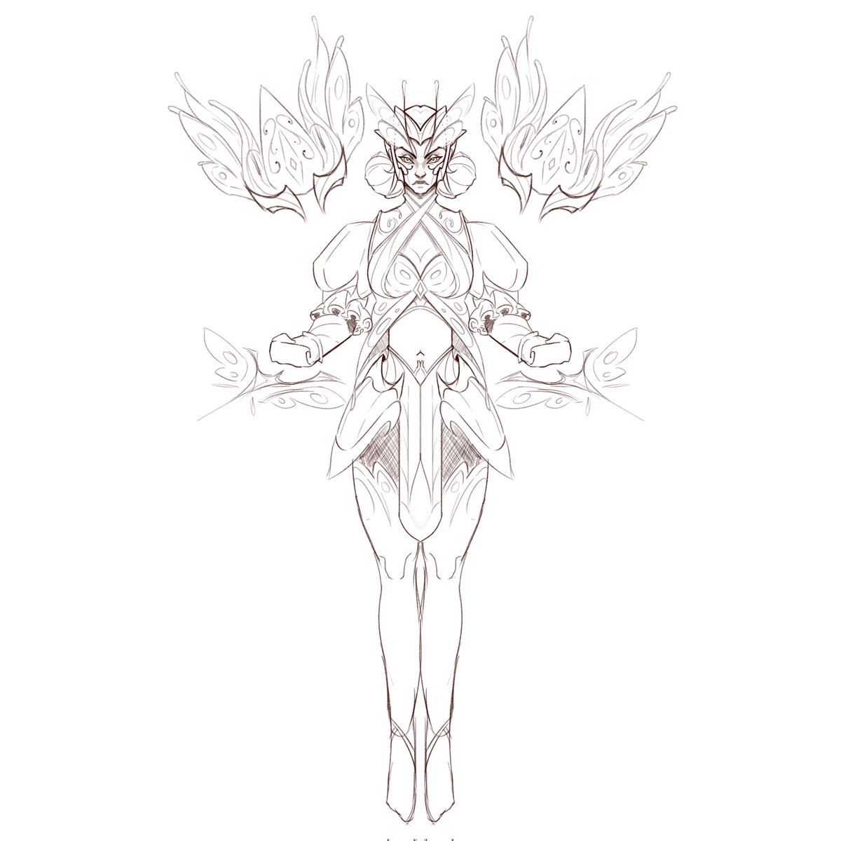 Study break
Faerie court Kai'sa sketch 🦋