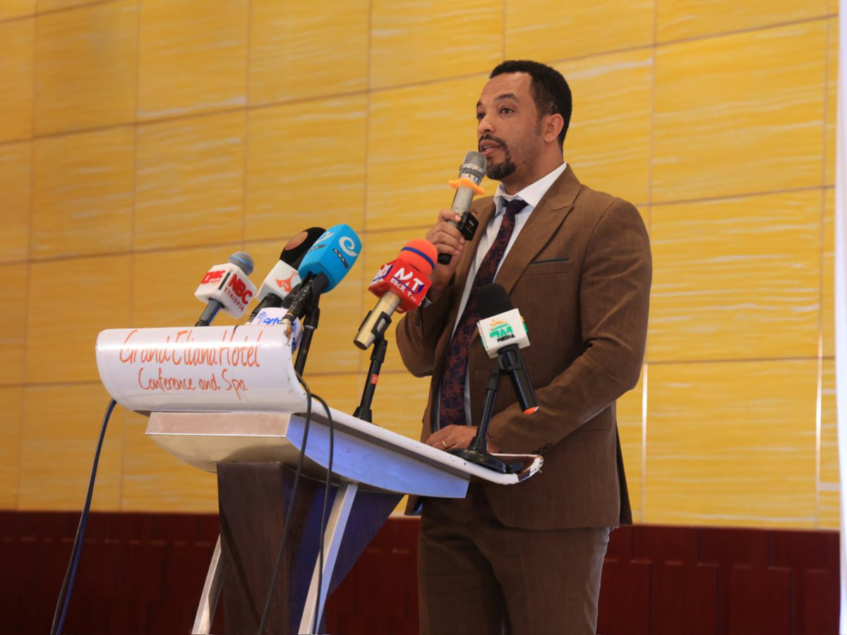 esphoaddis's tweet photo. Day 1 of #ESPHO Conference has been nothing short of historic. We were honored to welcome the Honorable @dereje_dugumaMD, State Minister of Health, to open our sessions, emphasizing a national commitment to childhood cancer care.
​From the visionary leaders of the Aslan Project https://t.co/YGFPvBYgAD