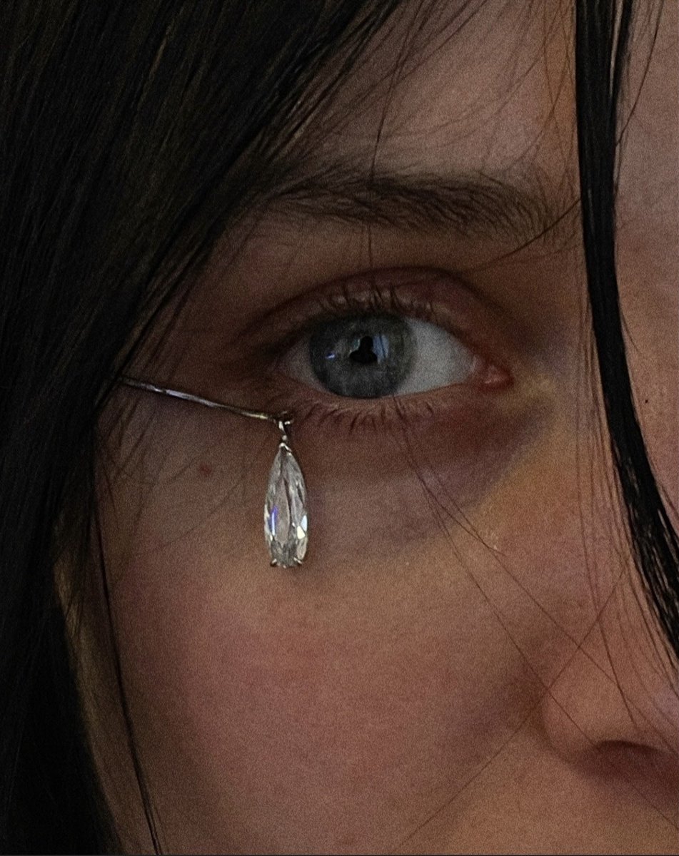 Precious Tear ear cuff by Alan Crocetti