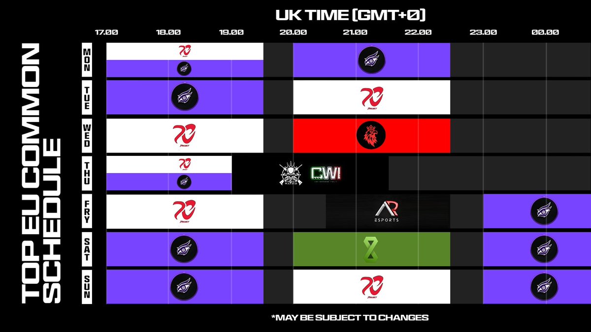 🚨Please see below the EU Scrims / Tournament schedule for 26th January - 1st Feb.

In collaboration with: <a href="/TheLastSafeCWI/">The Last Safe by CWI</a> <a href="/TimeToClutch/">Time To Clutch - Warzone</a> <a href="/MostWantedITA/">Most Wanted</a> <a href="/ncpj_gg/">NC eSport</a> <a href="/ML_UnReaL/">ML UnReaL</a> <a href="/ArEsportsGaming/">Ar Esports - Tournaments Warzone Call Of Duty</a> 

Individual posts for our scrims will still go out as usual on here and our discord!

We