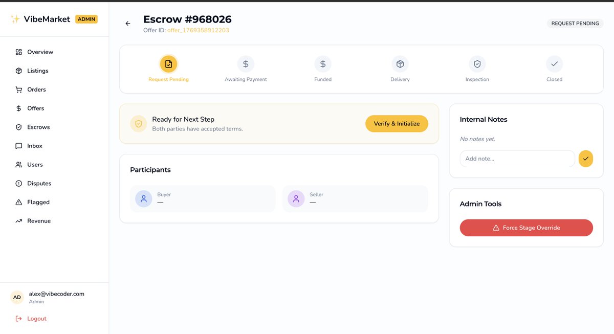 marketplace for vibecoders loading!