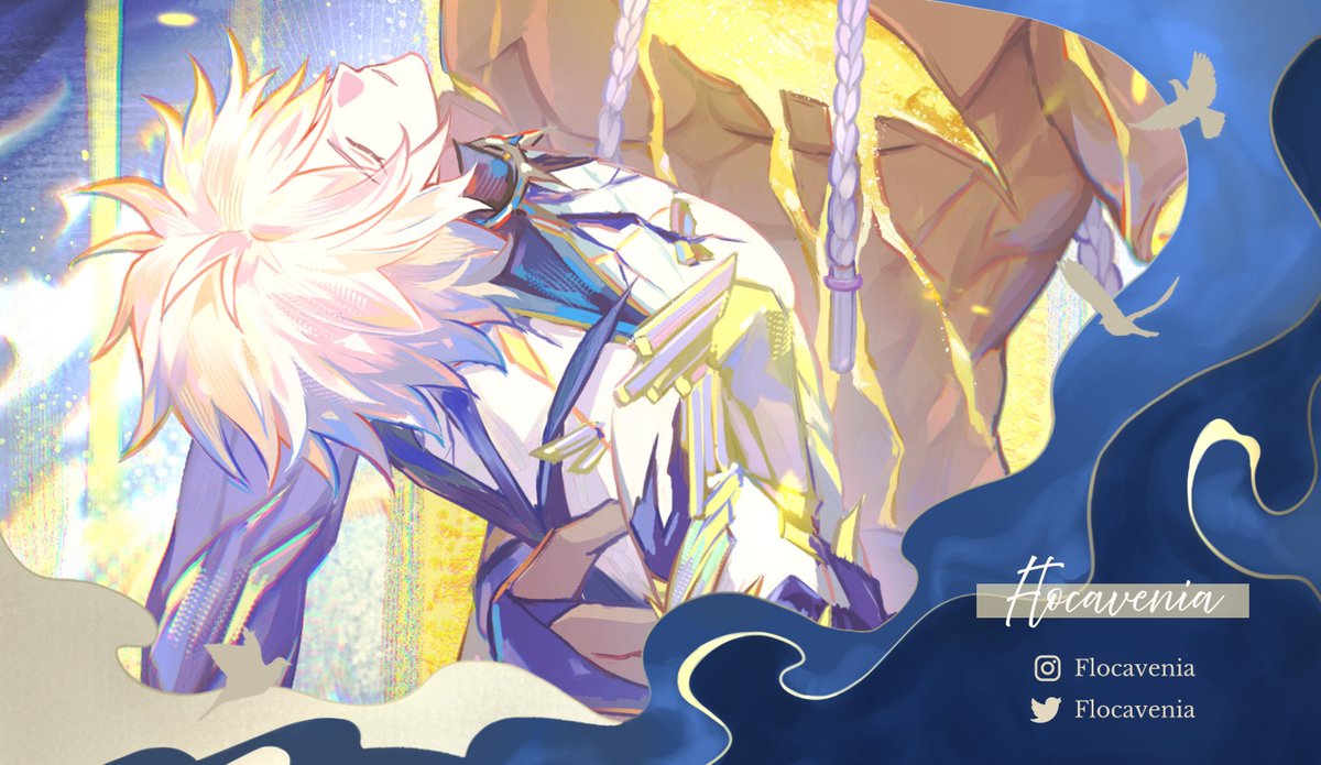 🐑 CONTRIBUTOR PREVIEW 🐑

"The golden blood flowing in your veins... it comes from The Blemished One, whose name is 'Destruction' itself."

Next to share this melody is our page artist, <a href="/Flocavenia/">Flo🍪 Cocoma4 C23-24</a>!