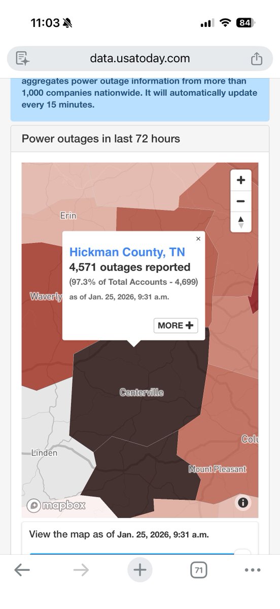 HickmanSevereWx's tweet photo. Up to 97% of the county is without power now. https://t.co/tNGqZ3OHX6