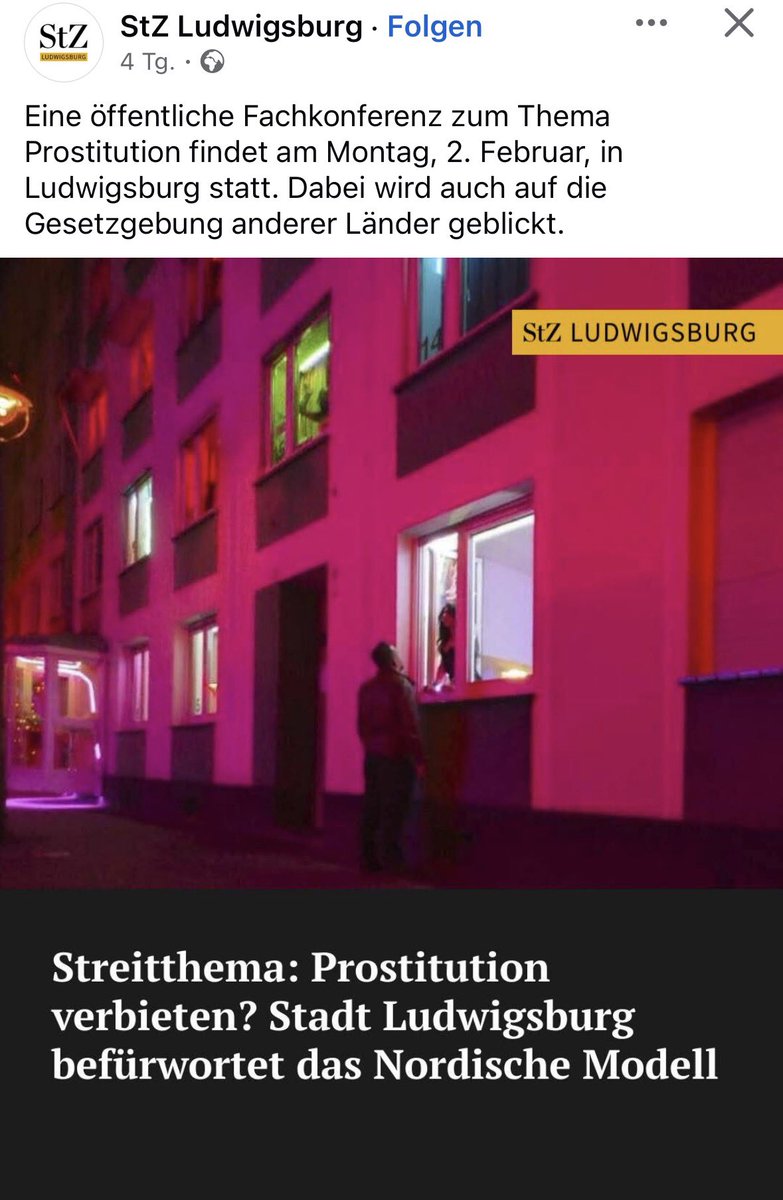 Hoffen wir, dass Deutschland nicht das nordische Modell einführt. 
Unterstützt den <a href="/BesD_eV/">BesD e. V.</a> mit Spenden und Engagement – sie machen politische Arbeit, bringen Praxiswissen in Gesetzesdebatten ein und sorgen dafür, dass unsere Perspektive gehört wird.
🙏 

#sexworker