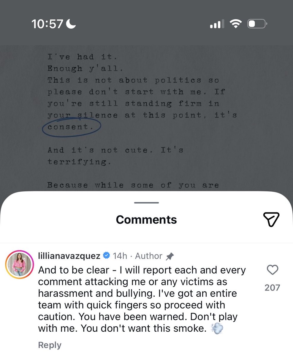 SallyRoth's tweet image. Women are lost on Insta (or being paid). This is a popular style influencer. See her post from yesterday, the threat to followers that disagree (attackers), and an example of what ALL of her posts look like every single day from here back to the stone ages. “It’s not cute”…