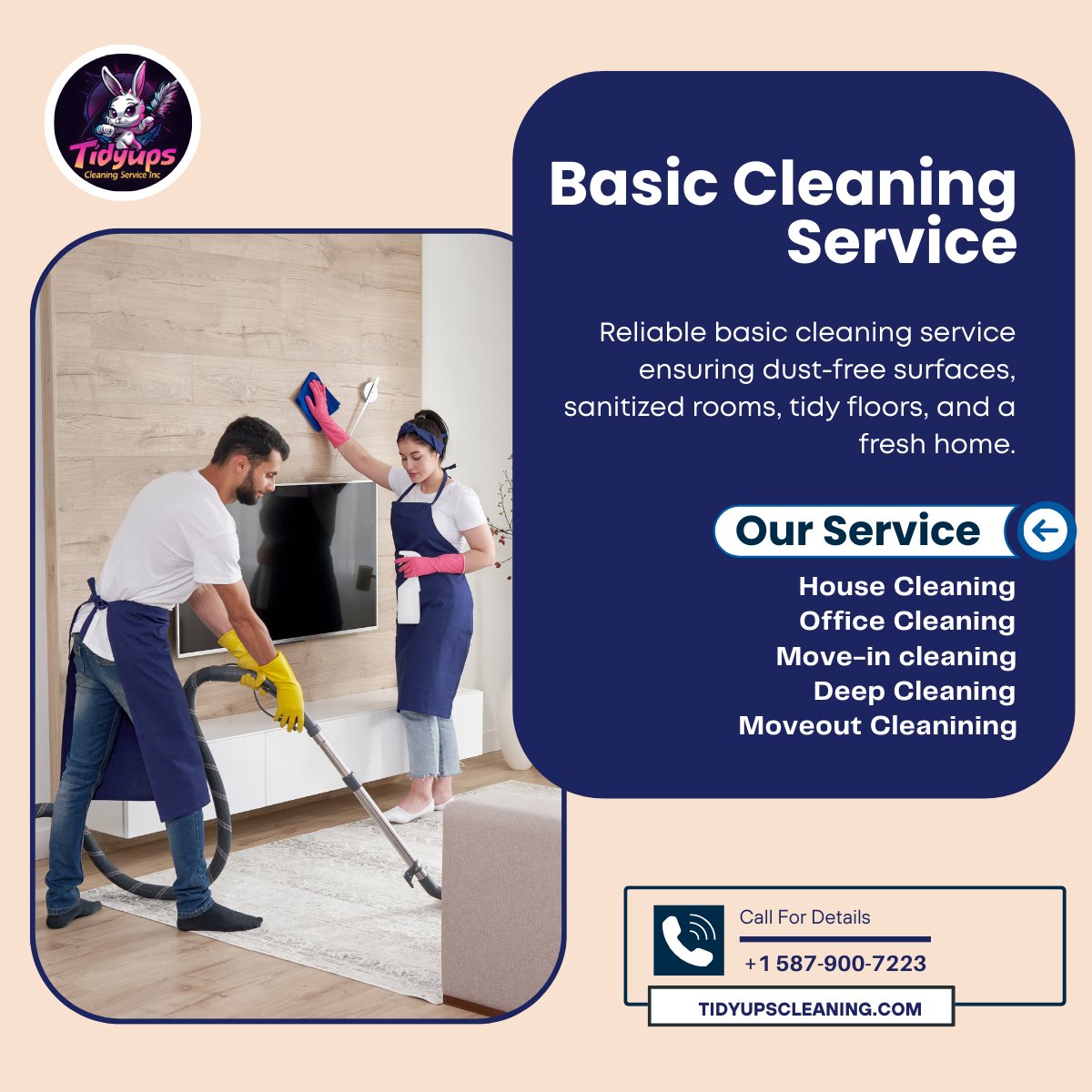 TidyUps2022's tweet image. 🧽✨ Basic Cleaning Service – Keep Your Space Fresh &amp;amp; Tidy! 🏡🏢

💻 Book your basic cleaning service today 👇
👉 tidyupscleaning.com

#BasicCleaningService #RoutineCleaning #ProfessionalCleaning #TidyupsCleaning #HomeCleaning #OfficeCleaning #CommercialCleaning #CleanAndFres