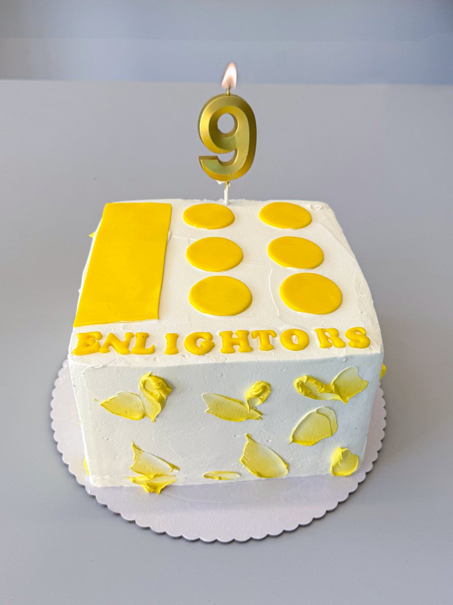 Enlightors's tweet photo. 9 years of ideas, impact, and growth ✨
From day one to today, Enlightors keeps turning vision into results. https://t.co/fh5Jnug1H2