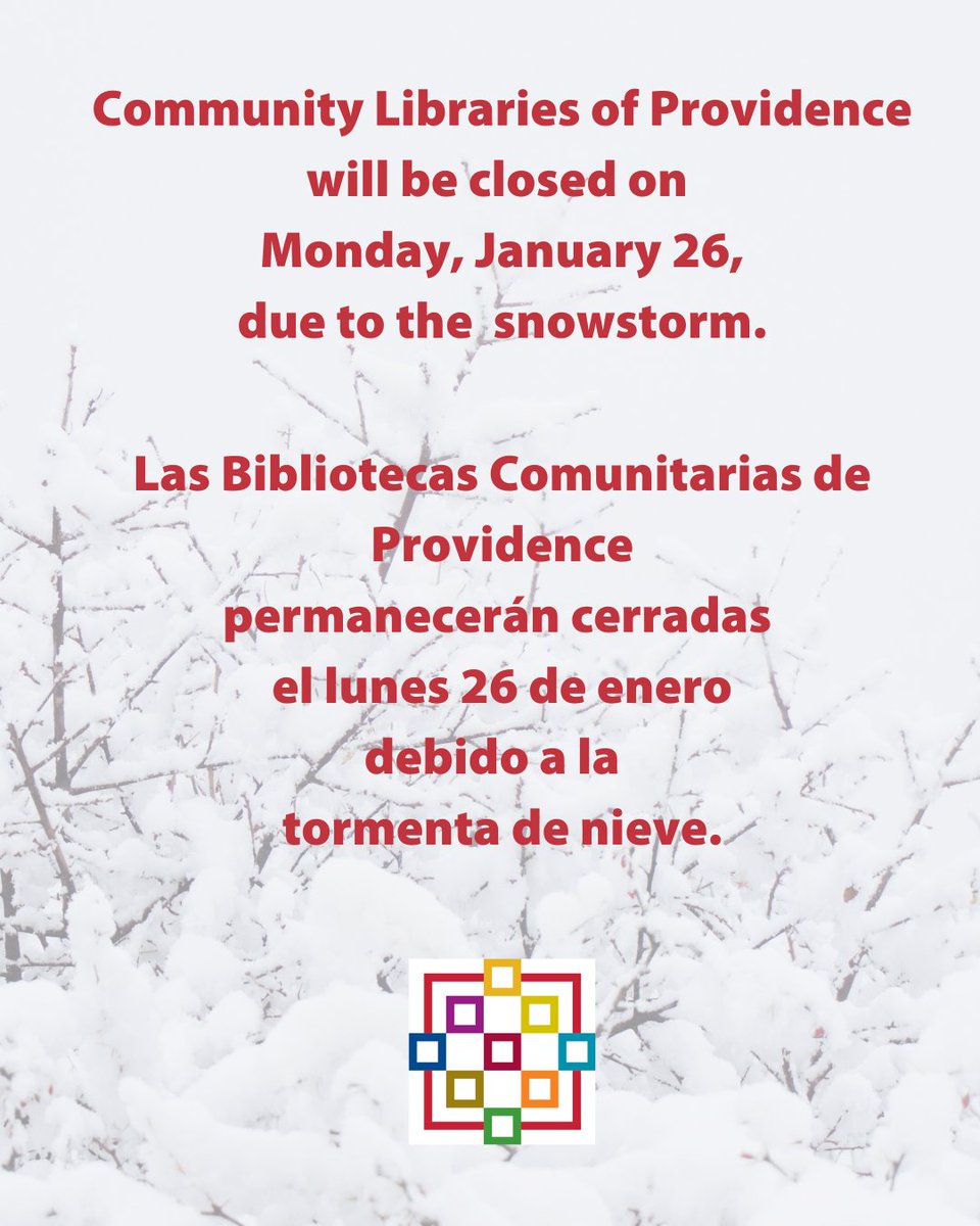 Community Libraries of Providence tweet media