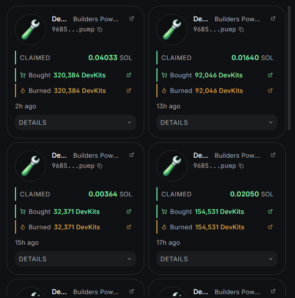 Buy back and burn bot is still active and doing its thing. 

The last burn transaction:
solscan.io/tx/TMuNZu19XnU…