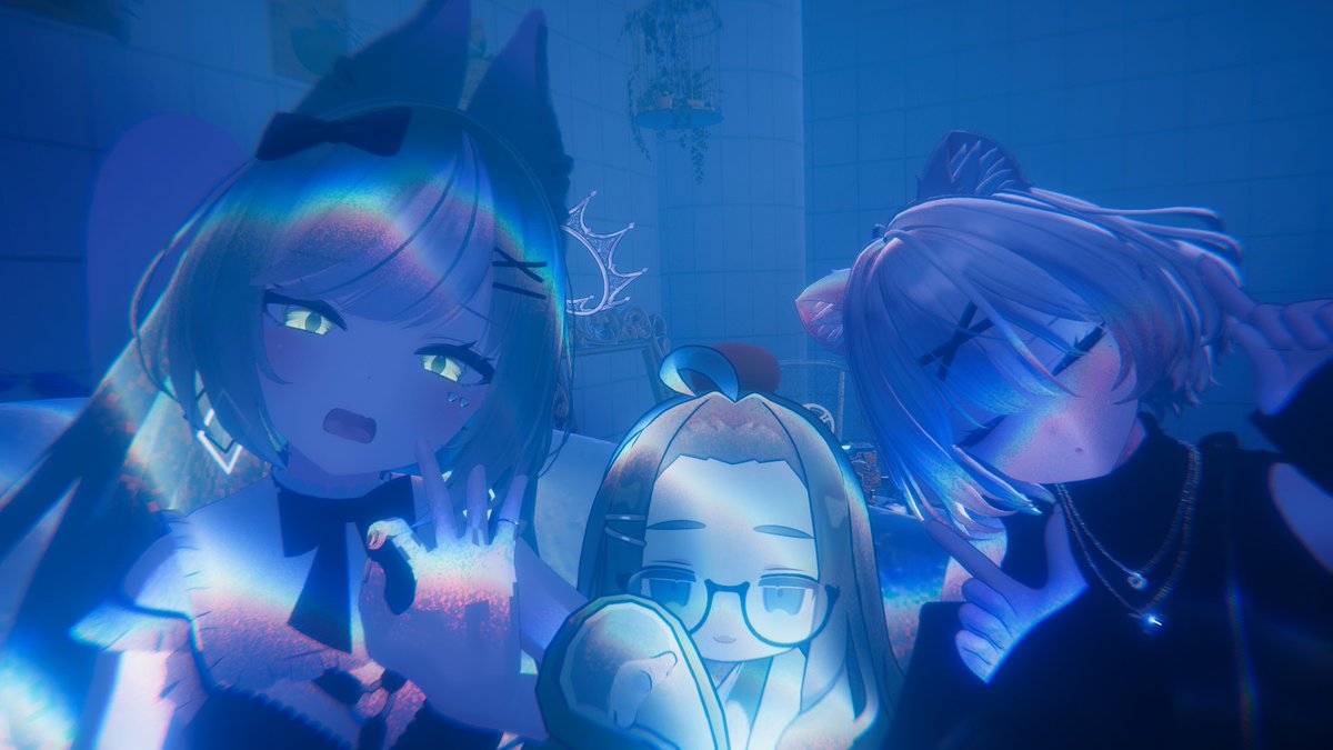 EclairVR's tweet photo. なんだかんだ付き合いの長いお二人と... https://t.co/GtuOTdgdE0