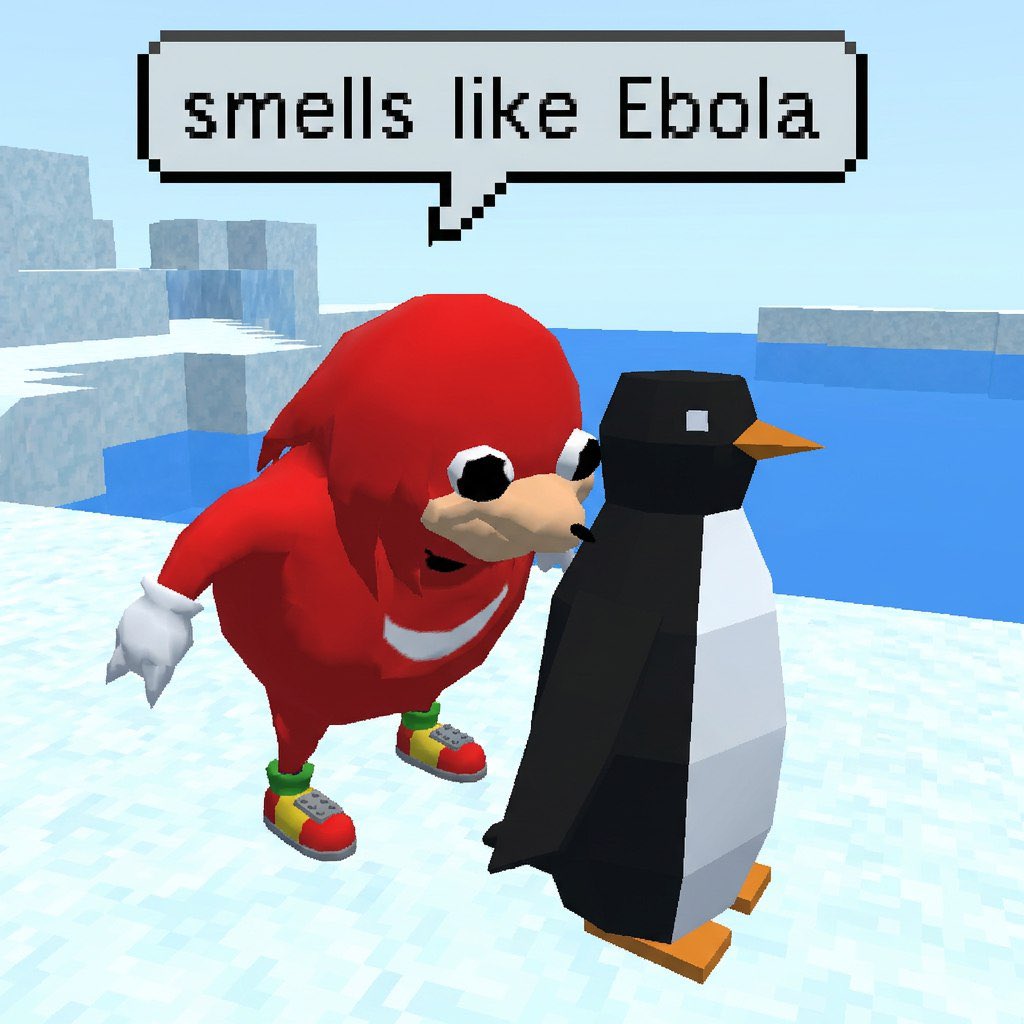 Dis pengu smells like Ebola 🇺🇬