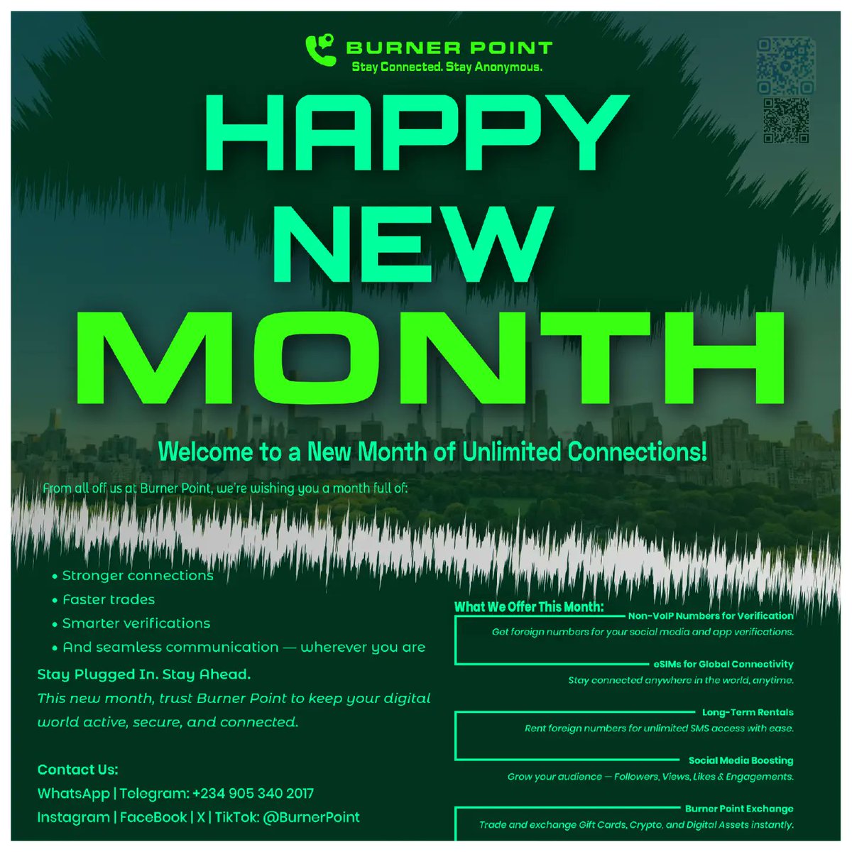 ByKingsleyStudi's tweet image. Burner Point Promotional Flyers And Posters 

#BurnerPoint
#StayAnonymous
#PrivateConnection
#DigitalPrivacy
#SecureTech