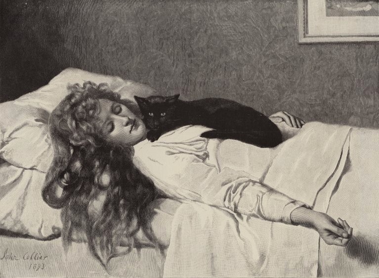 Ay_Blinkin's tweet image. The Witch (1893) by John Collier