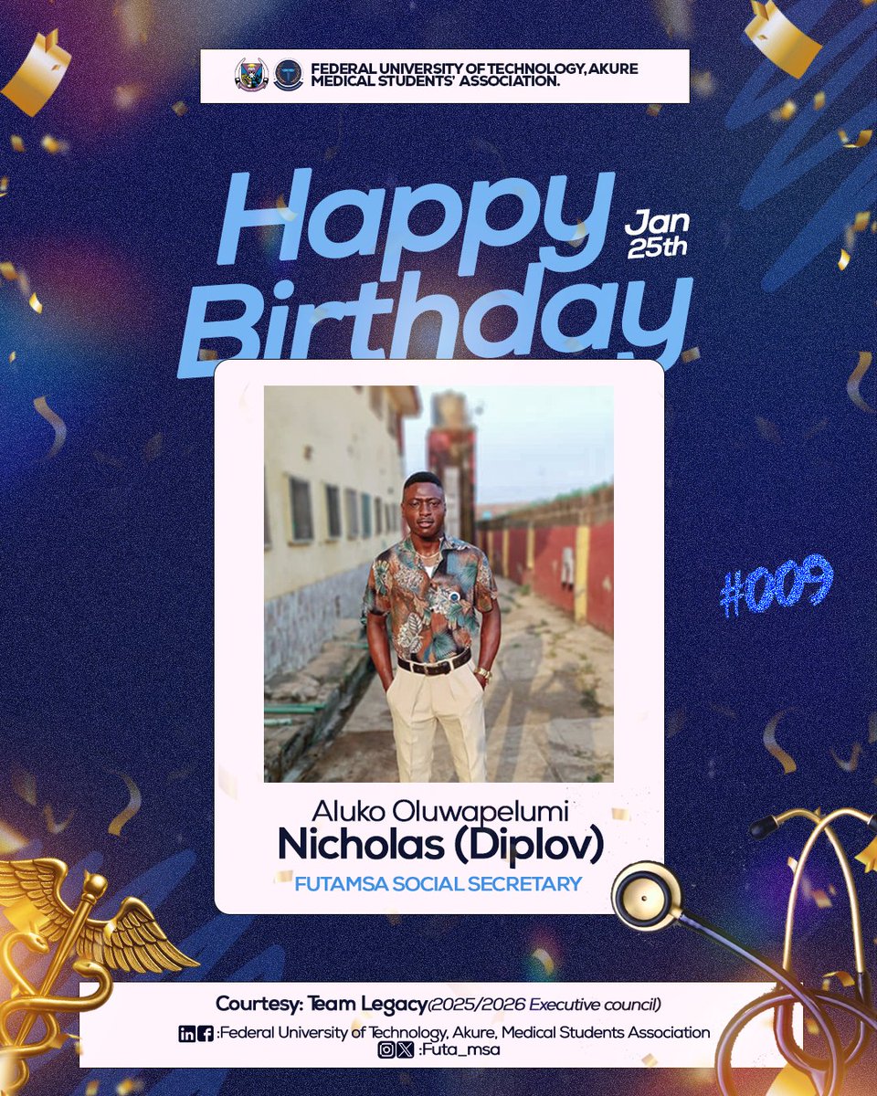 FUTA Medical Students' Association tweet media