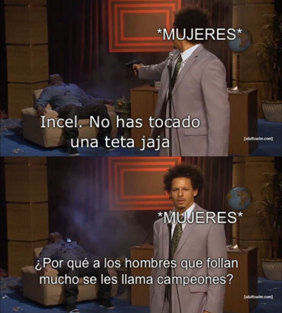 Si, me pregunto por qué.