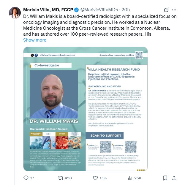 dr_jon_l's tweet photo. Unlicensed physicians (Makis/Trozzi) cannot perform human trials in Canada.  You have no one on your team with an active medical license and thus cannot use Canadian subjects in these studies. https://t.co/SsFVMRVJbf
