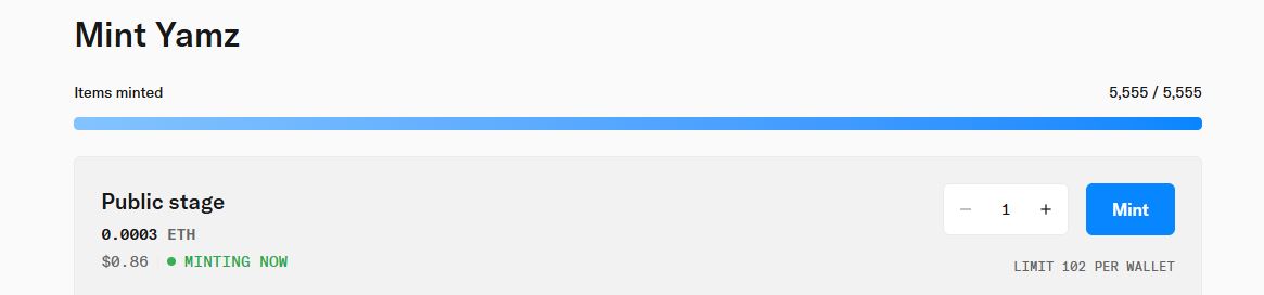 I’m honestly so happy right now.
Seeing YAMZ get minted and finding new homes means a lot to me.

This project was built with real time, real effort, and real love — day and night.
Knowing people believed in it enough to mint… that’s everything.

I truly hope you all enjoy your