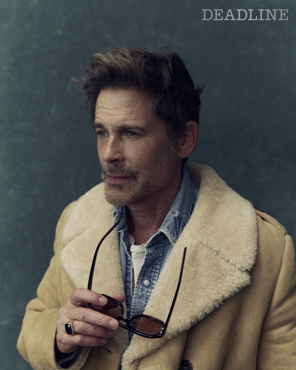 DEADLINE's tweet image. Rob Lowe in our #SundanceFilmFestival Studio (Portrait shot by Josh Telles)